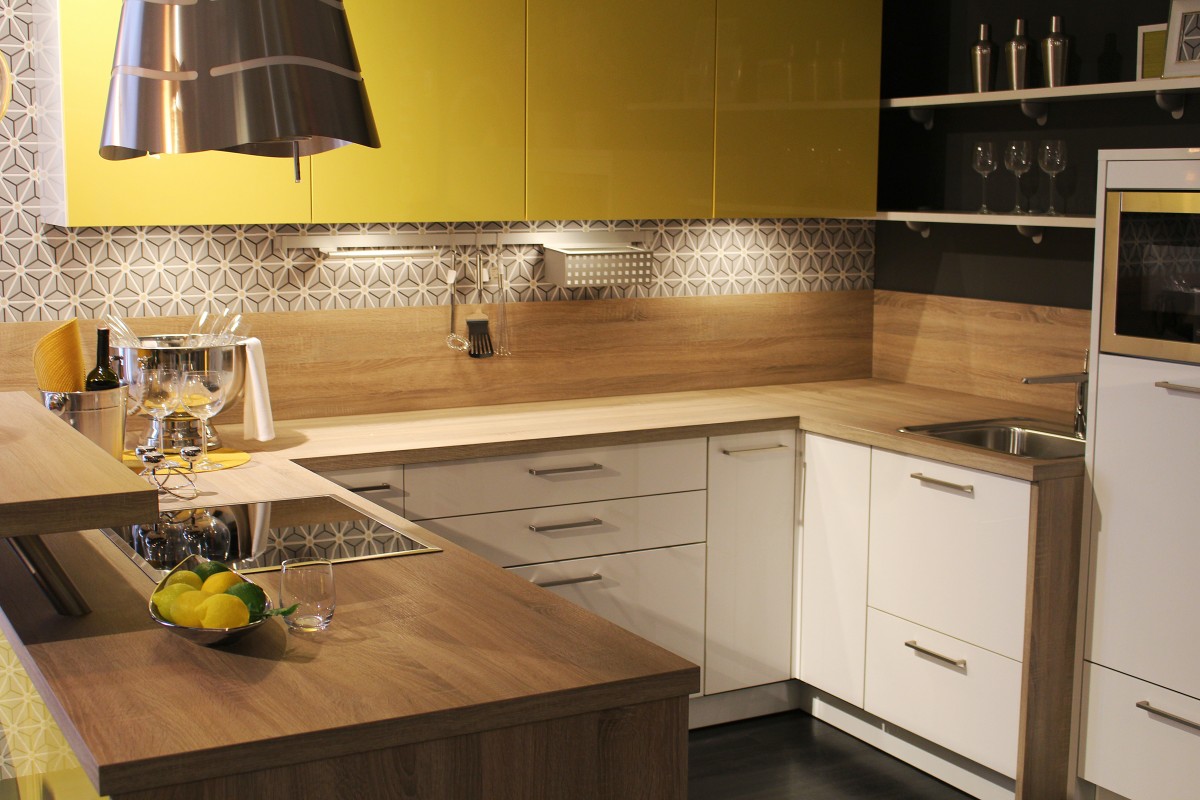 Kitchen Decor Ideas Teak Worktop (2)
